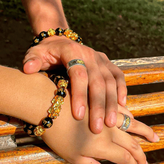Pulsera de Obsidiana Feng Shui